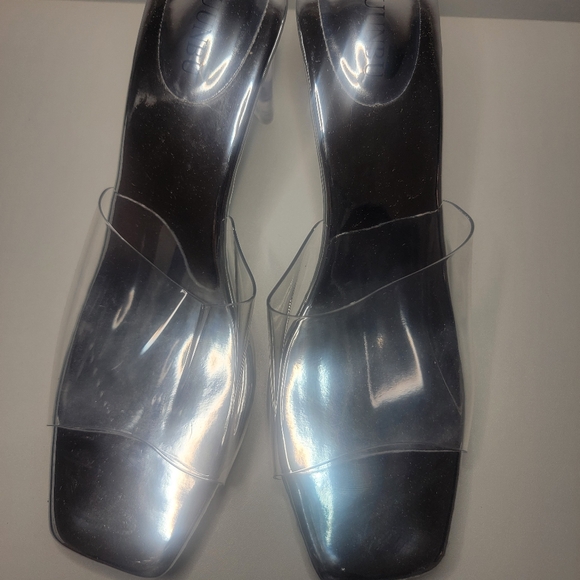 Nbuunbu Clear Platform Heels - Picture 7 of 9